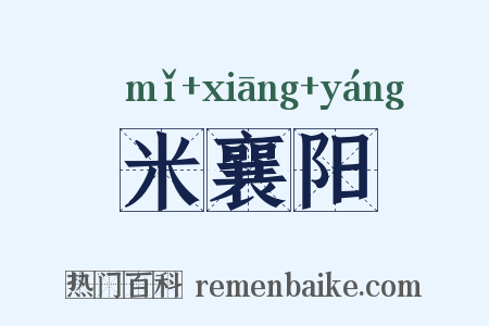 米襄阳是什么意思的图片